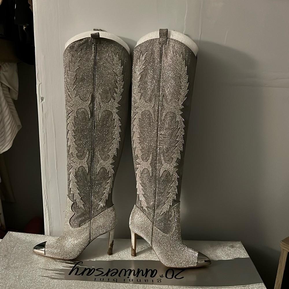 Glitter Cowboy Boots